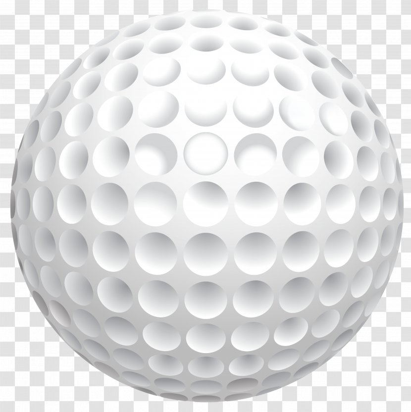 Golf Ball Club Clip Art - Sports Equipment - Vector Clipart Transparent PNG