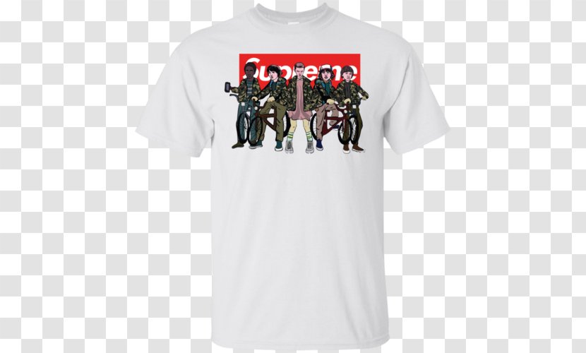 T-shirt Hoodie Sweater Bluza - Stranger Things Transparent PNG