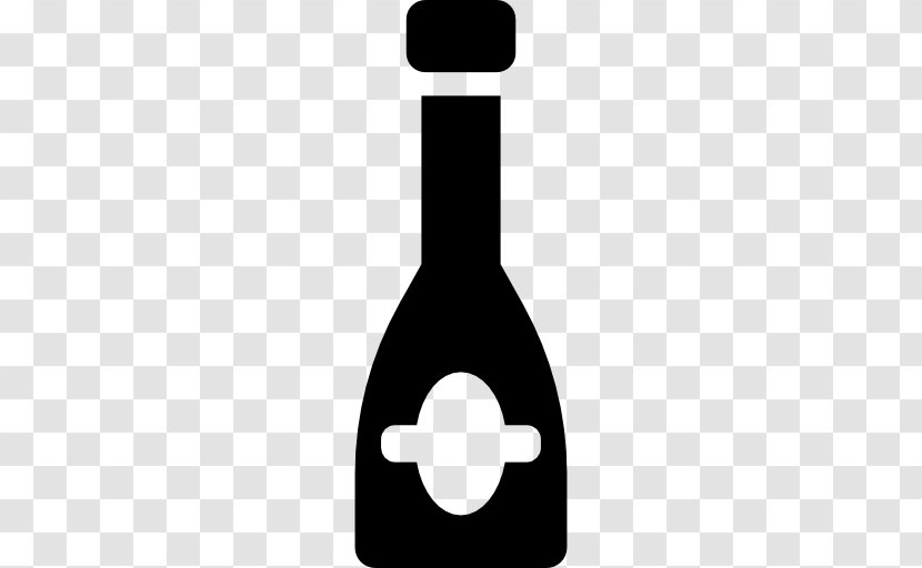 Bottle - Black And White Transparent PNG