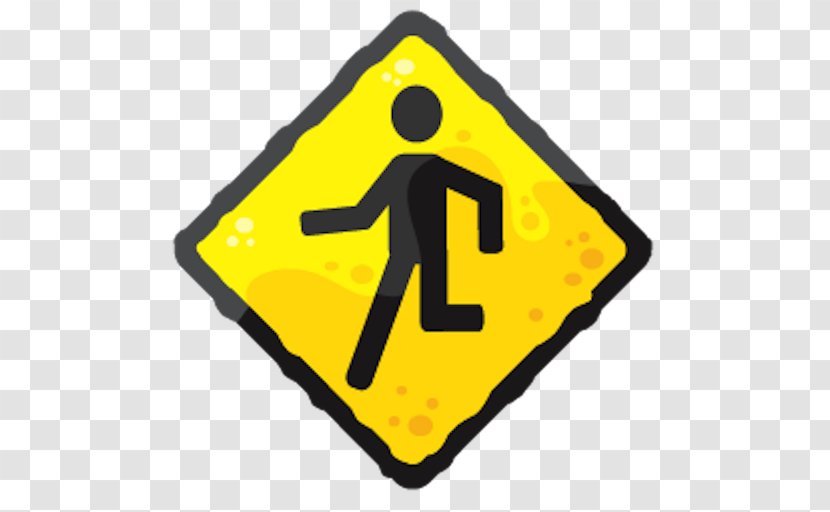 Pedestrian Crossing Traffic Sign Manual On Uniform Control Devices Stop - School Zone - Road Transparent PNG