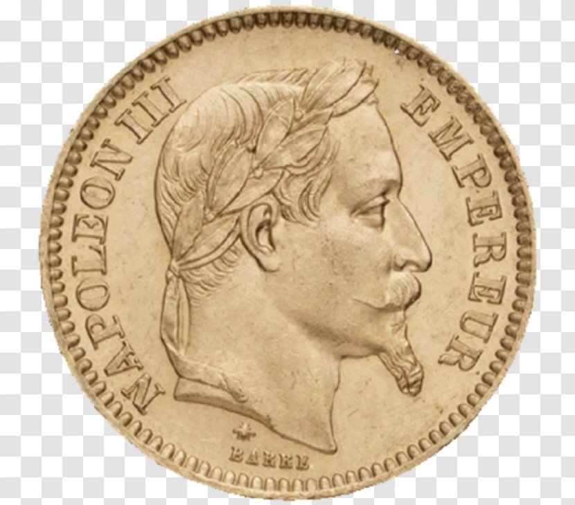 Napoléon France Gold Coin Louis D'or - Money Transparent PNG
