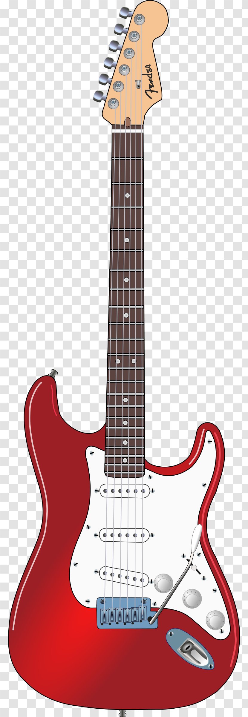 Fender Stratocaster Bullet Telecaster Gibson Les Paul The STRAT - Cartoon - Guitar Transparent PNG