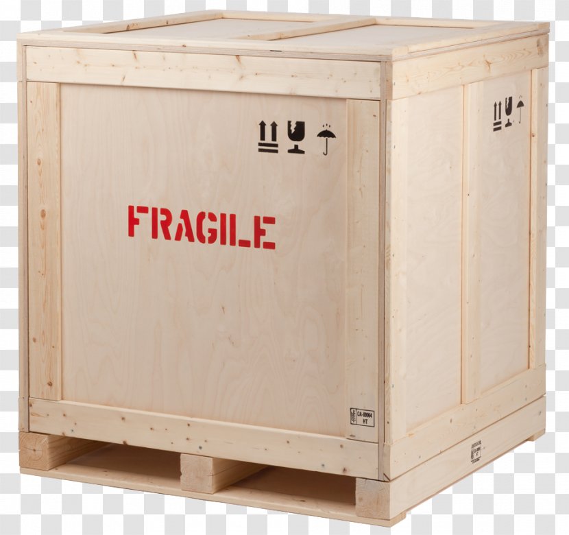 Wooden Box Crate Cargo Less Than Truckload Shipping - Mover Transparent PNG