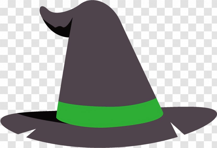 Witch Hat Halloween - Costume Headgear Transparent PNG