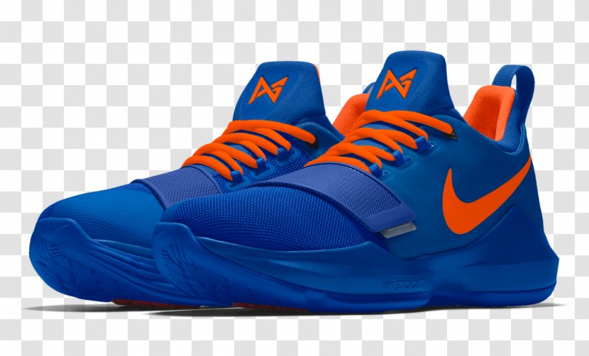 Oklahoma City Thunder Air Force Indiana Pacers Blue Nike - Paul Transparent PNG