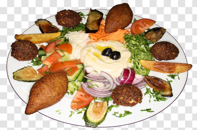 Hors D'oeuvre Full Breakfast Falafel Meze Middle Eastern Cuisine - Appetizer - Junk Food Transparent PNG