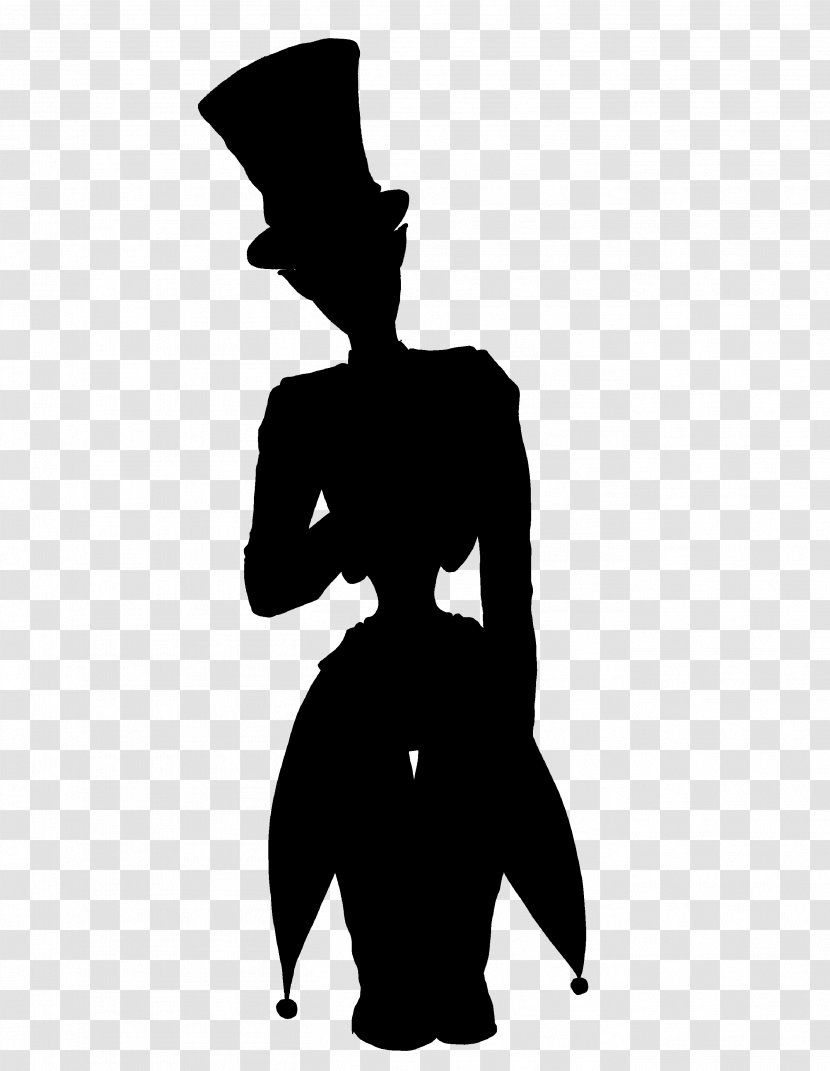 Silhouette Ghost In The Shell Character Circus Black And White Transparent PNG