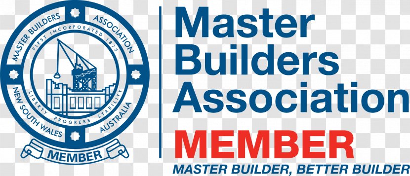 Master Builders Association Of NSW Architectural Engineering Building House General Contractor - Signage Transparent PNG