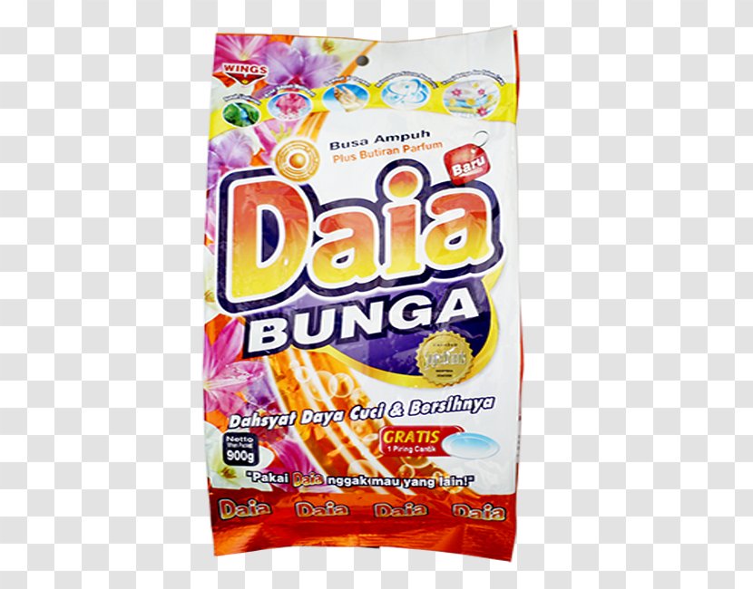 Daia Laundry Detergent Powder - Candy Transparent PNG