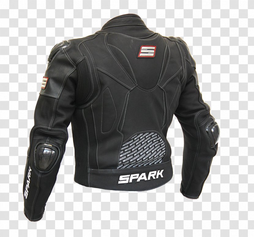 Leather Jacket Motorcycle Clothing - Parka Transparent PNG