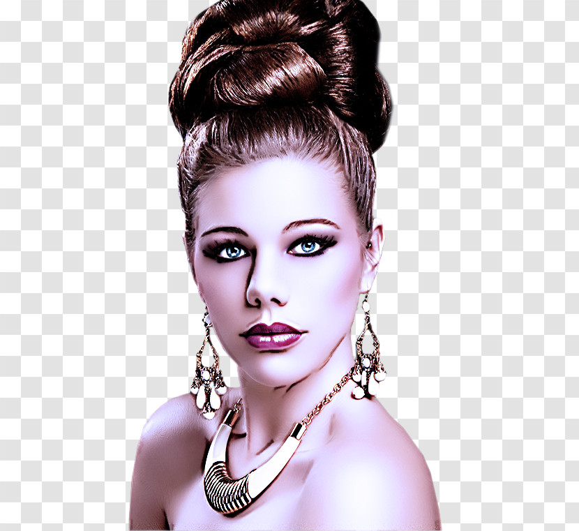 Hair Hairstyle Face Eyebrow Beauty Transparent PNG