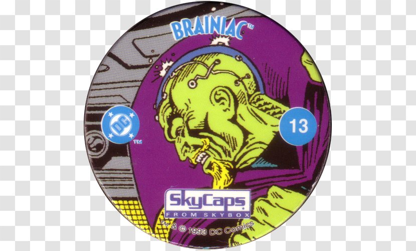 Brainiac Metallo Batman DC Comics - Purple Transparent PNG
