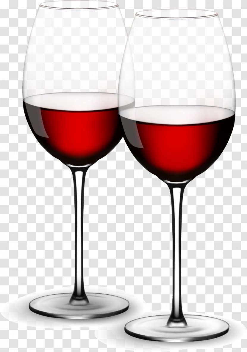 Red Wine Common Grape Vine - Royaltyfree - Vector Painted Transparent PNG