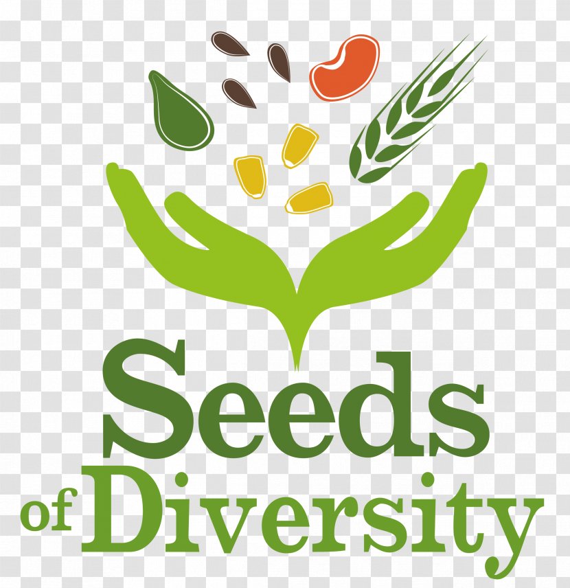 Seeds Of Diversity Logo Organization Flower - Area - Seed Transparent PNG