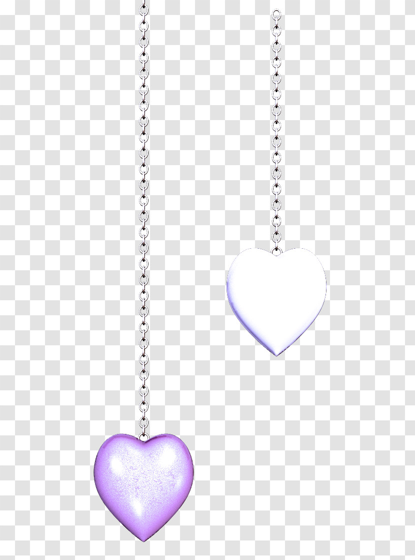 Necklace Jewellery Meter Heart M-095 Transparent PNG