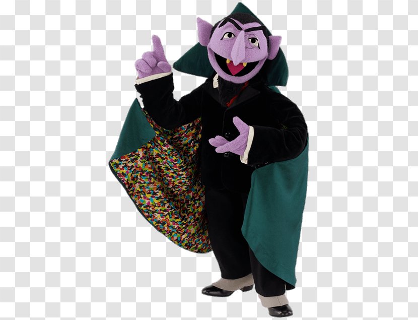 Count Von Dracula Sesame Street Characters The Spanish Numba Rumba Bats Go Flying - Fictional Character Transparent PNG