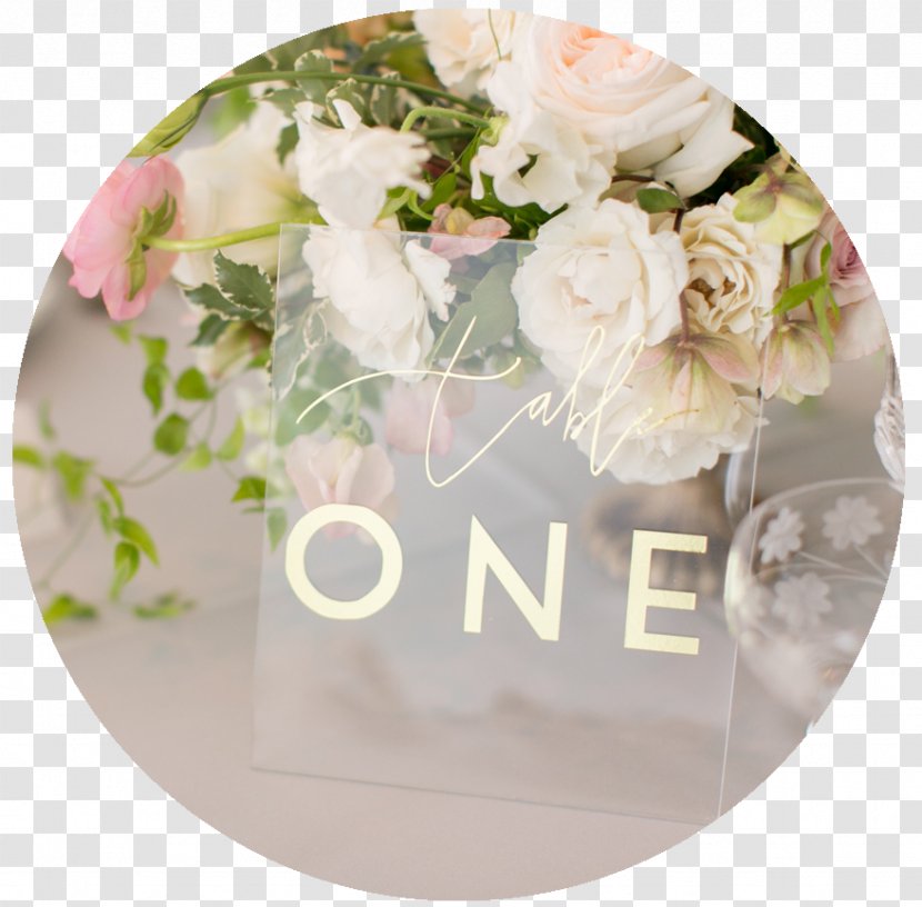 Garden Roses Wedding Invitation Floral Design Reception - Ceremony Supply - Table Number Transparent PNG