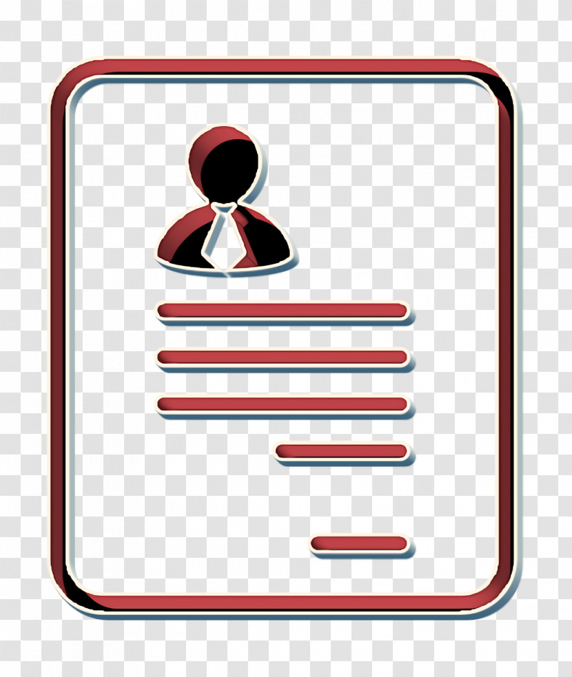 Humans Resources Icon Business Icon Professional Profile With Image Icon Transparent PNG