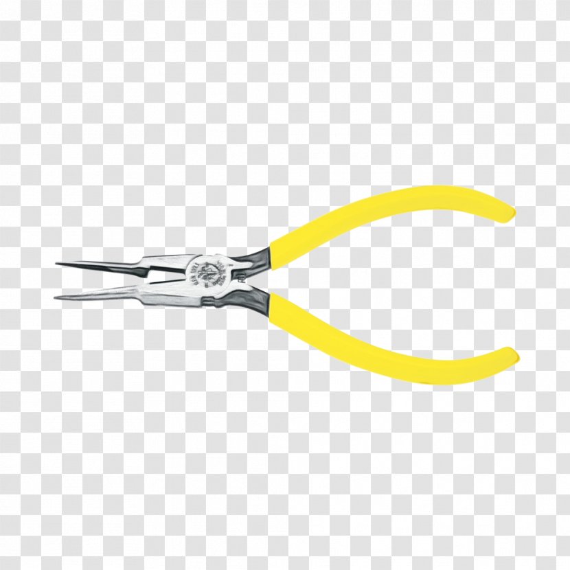 Needlenose Pliers - Linemans - Hand Tool Cutting Transparent PNG