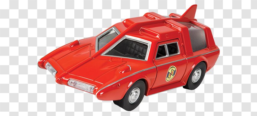 Die-cast Toy Spectrum Pursuit Vehicle Patrol Car Corgi Toys - Red Transparent PNG