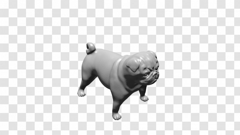 Pug Dog Breed Companion Toy Product - STL Transparent PNG
