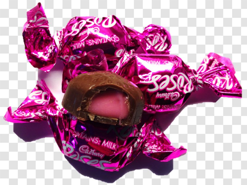 Cadbury Roses Quality Street Dream Chocolate Strawberry - Chocolates Transparent PNG