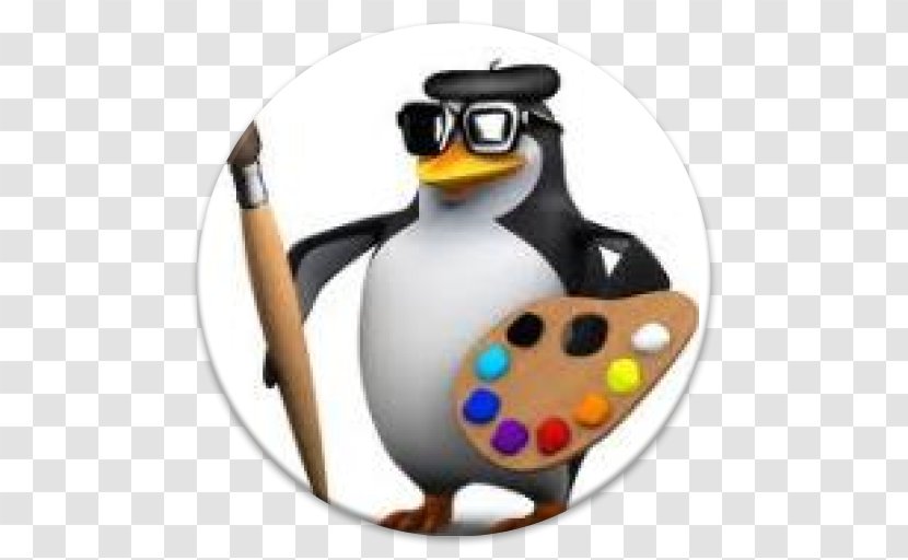 Penguin Painting Clip Art - Royaltyfree Transparent PNG