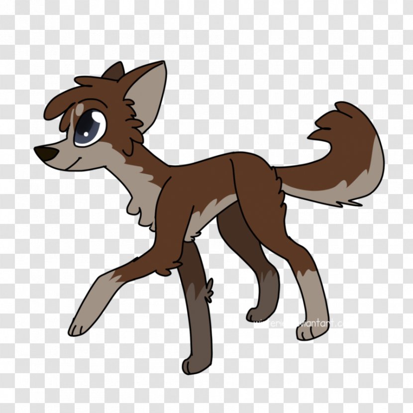 Dog Breed Red Fox Cat - Fauna - Cartoon Husky Transparent PNG