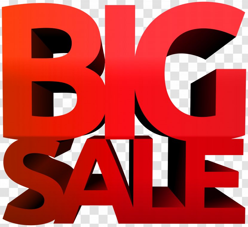 Sales Clip Art - Text - Big Sale Tag Reg Transparent PNG