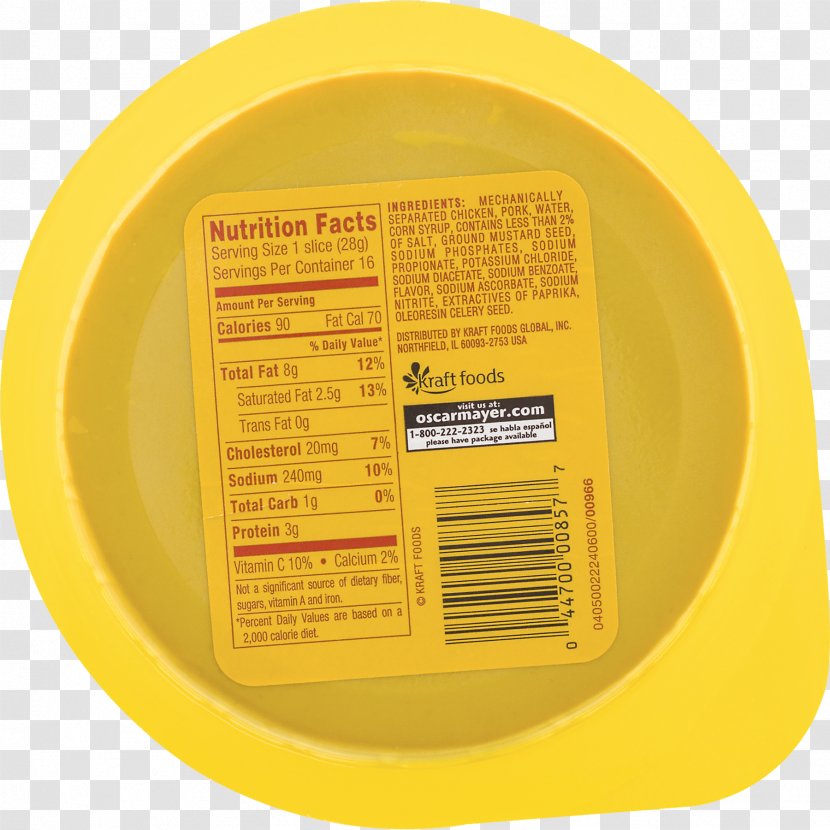 Oscar Mayer Beef Bologna Louis Rich Turkey Sausage Nutrition Facts Label - Food - Carbs Transparent PNG