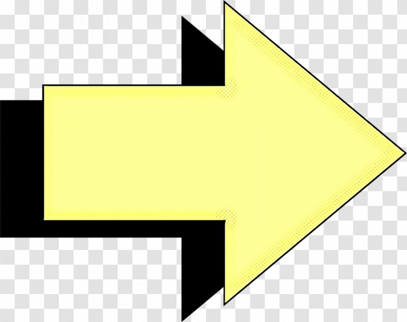 Number Arrow - Yellow - Symbol Transparent PNG