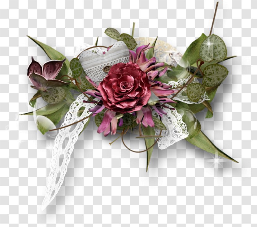 Cut Flowers Floral Design Flower Bouquet Artificial - Rose Order Transparent PNG