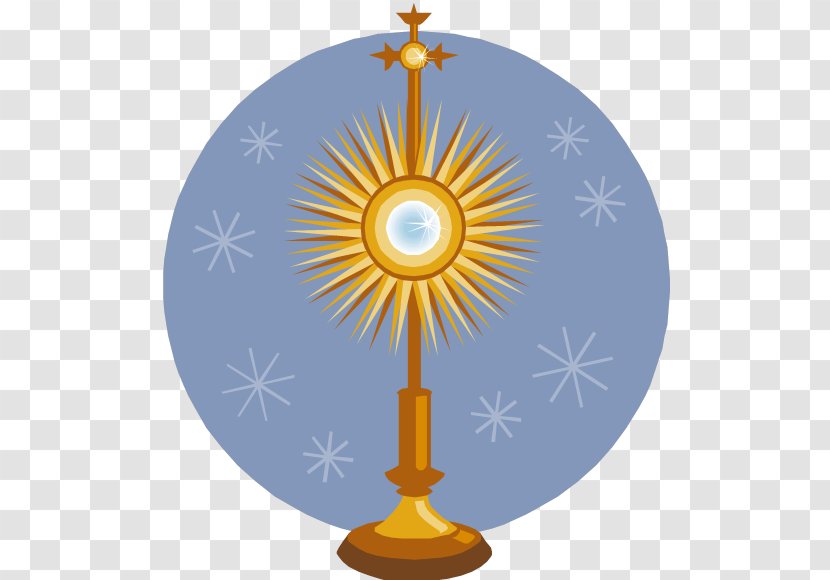 Monstrance Eucharistic Adoration Blessed Sacrament Clip Art - Jesus - Cliparts Transparent PNG
