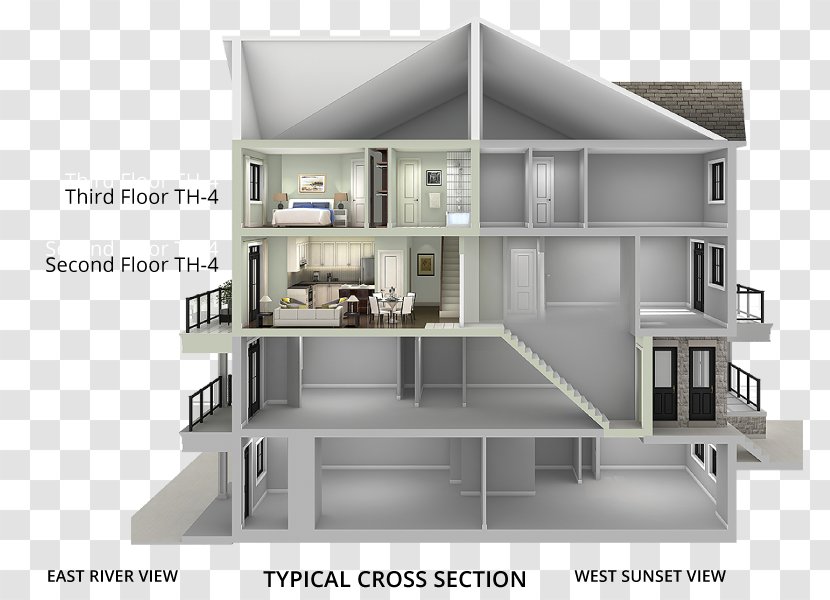 Woodbridge House Building Property Home - Facade - Indoor Floor Plan Transparent PNG