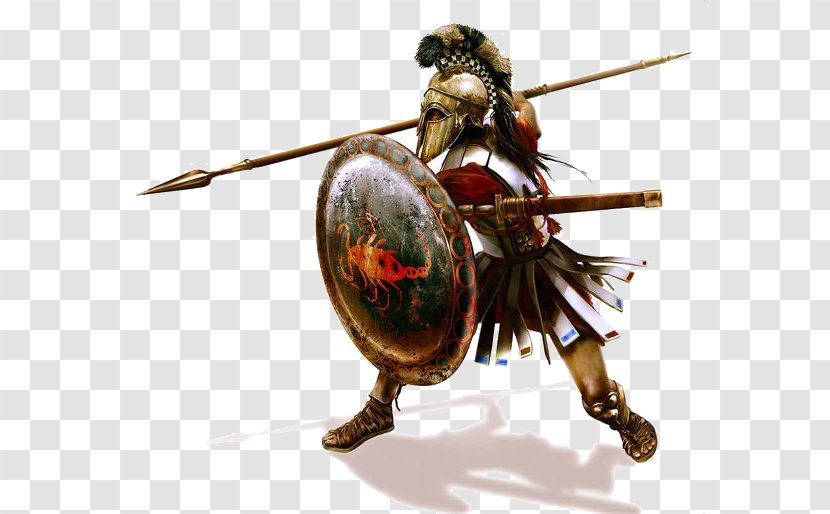 Ancient Greece Sparta Hoplite Macedonia Greek Warfare - Aspis - Soldiers Infantry Transparent PNG