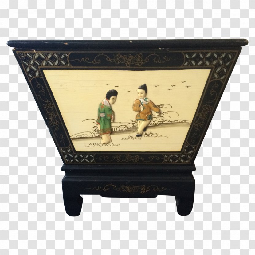 Rectangle Table M Lamp Restoration - Hand Painted Transparent PNG