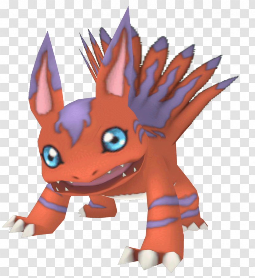 Digimon Masters Elecmon World 3 Agumon - Fictional Character - Three-dimensional Shading Transparent PNG