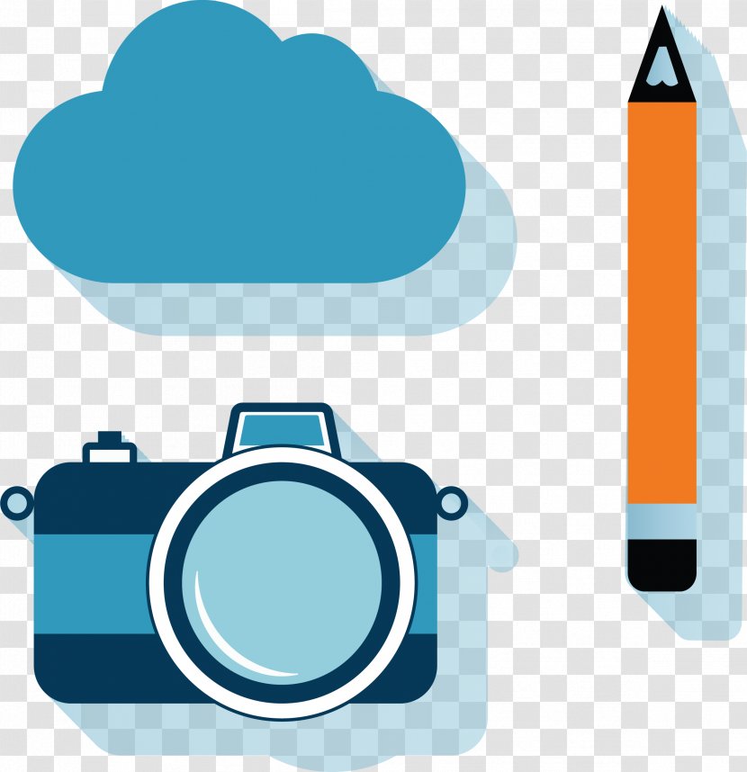 Pencil Camera Clouds. - Photography Transparent PNG