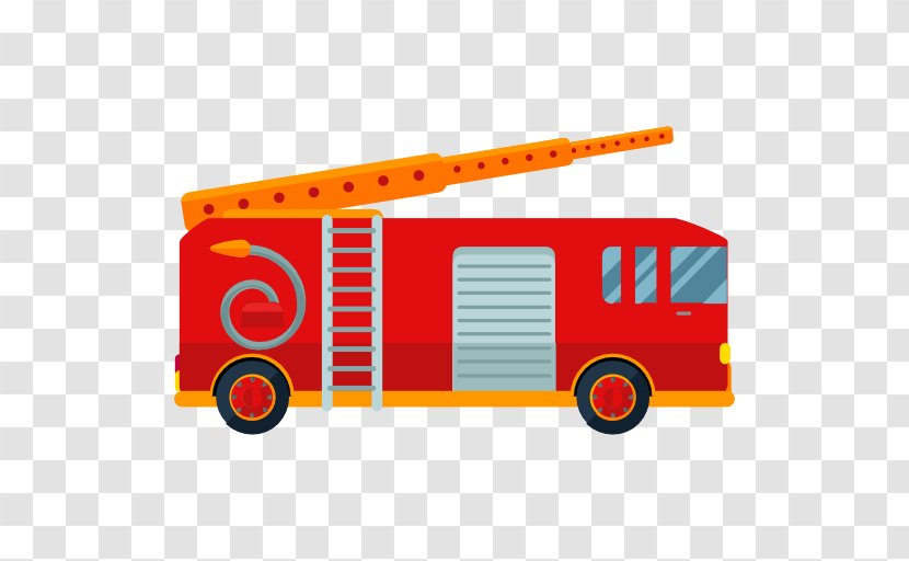 Car Motor Vehicle Emergency Fire Engine - Truck Transparent PNG