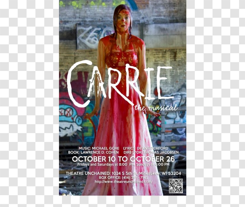 Carrie Musical Theatre Stage Gown Transparent PNG