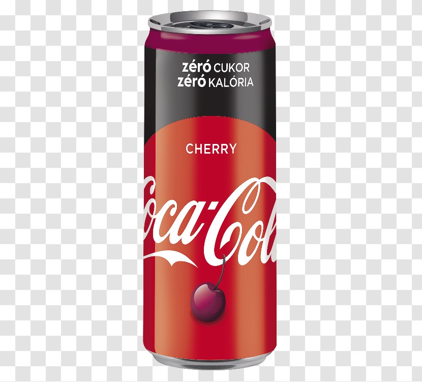 Coca-Cola Cherry Fizzy Drinks Juice - Coke Transparent PNG