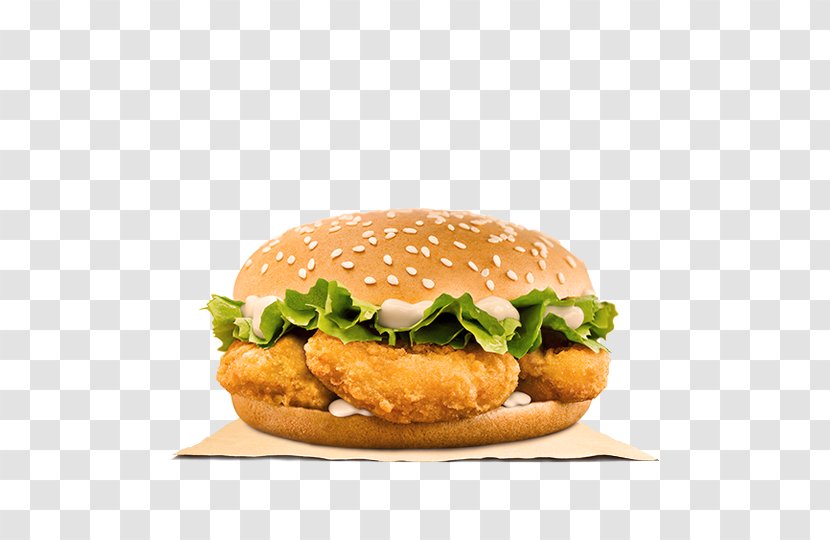 Burger King Chicken Nuggets Hamburger Veggie Sandwich - Whopper Transparent PNG