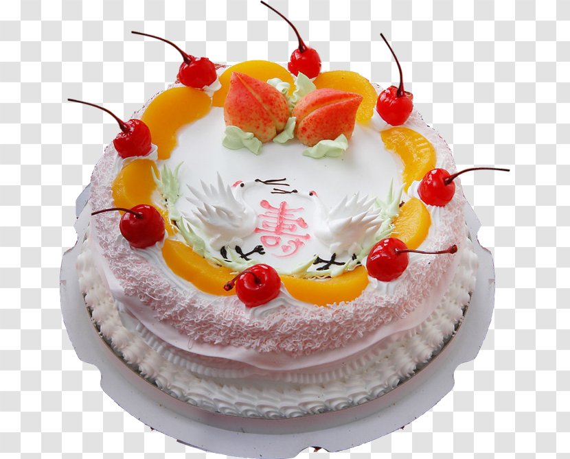 Chiffon Cake Birthday Shortcake European Cuisine Cream - Cassata Transparent PNG