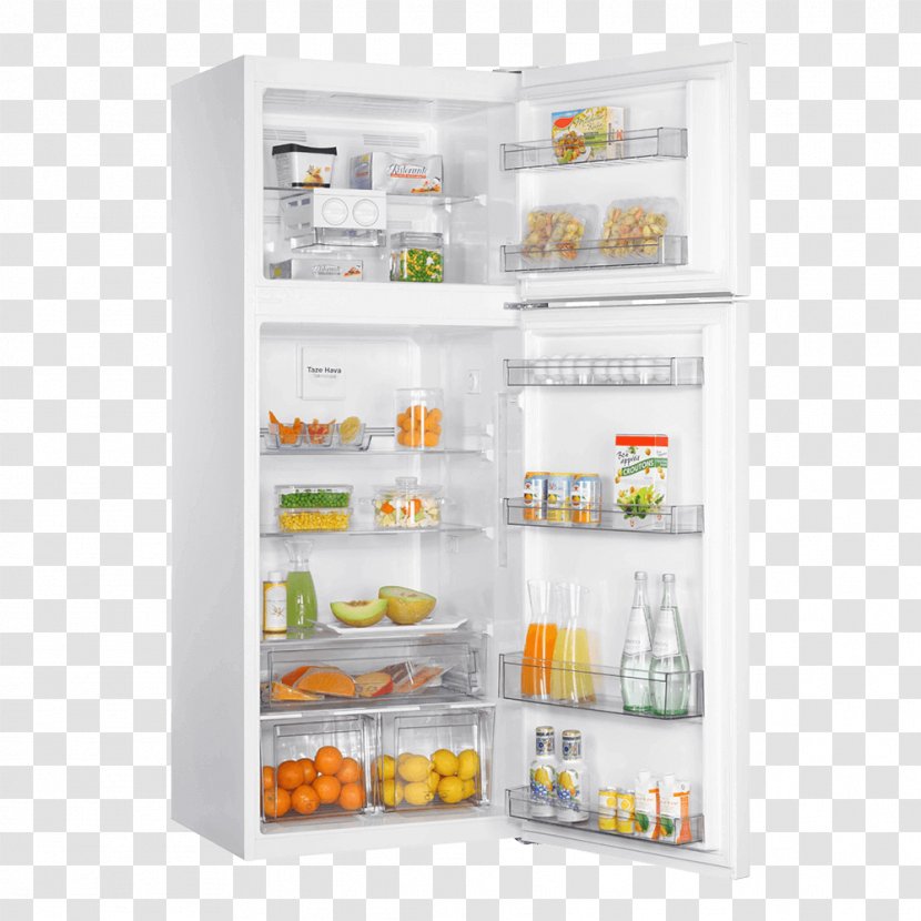 Auto-defrost Refrigerator Vestel Home Appliance Regal - Trendyol Group Transparent PNG