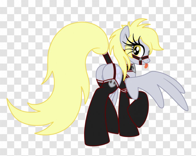 Pony Derpy Hooves Horse Artist - Silhouette Transparent PNG