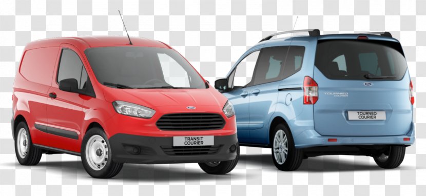 Ford Transit Courier Connect Custom Car - Compact Van Transparent PNG