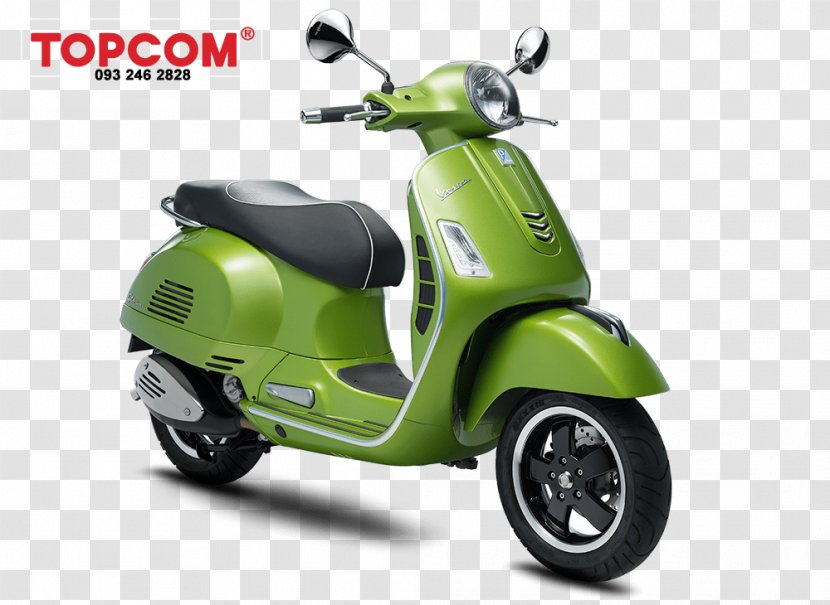 Piaggio Vespa GTS 300 Super Scooter - Automotive Design Transparent PNG