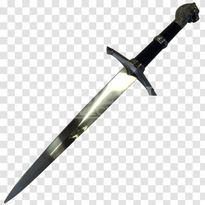 Middle Ages Weapon Types Of Swords Dagger - Longsword Transparent PNG