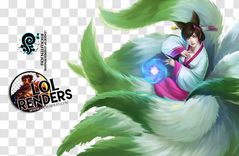 League Of Legends Ahri Video Games Riot Electronic Sports - Watercolor Transparent PNG