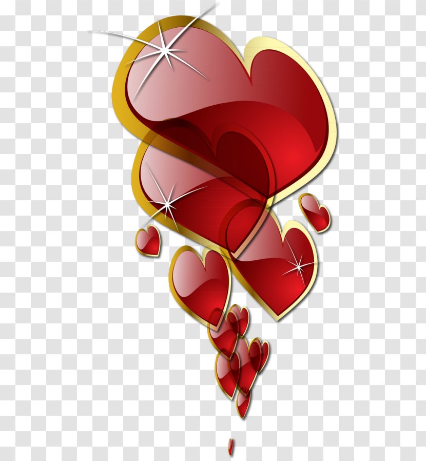 Red - Love - Shape Transparent PNG